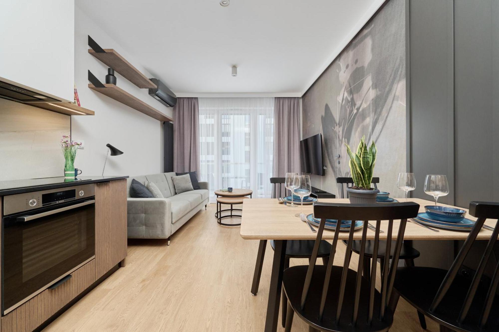 Ekskluzywny Apartament W Porcie Popowice - Fair Rentals Wrocław Kültér fotó