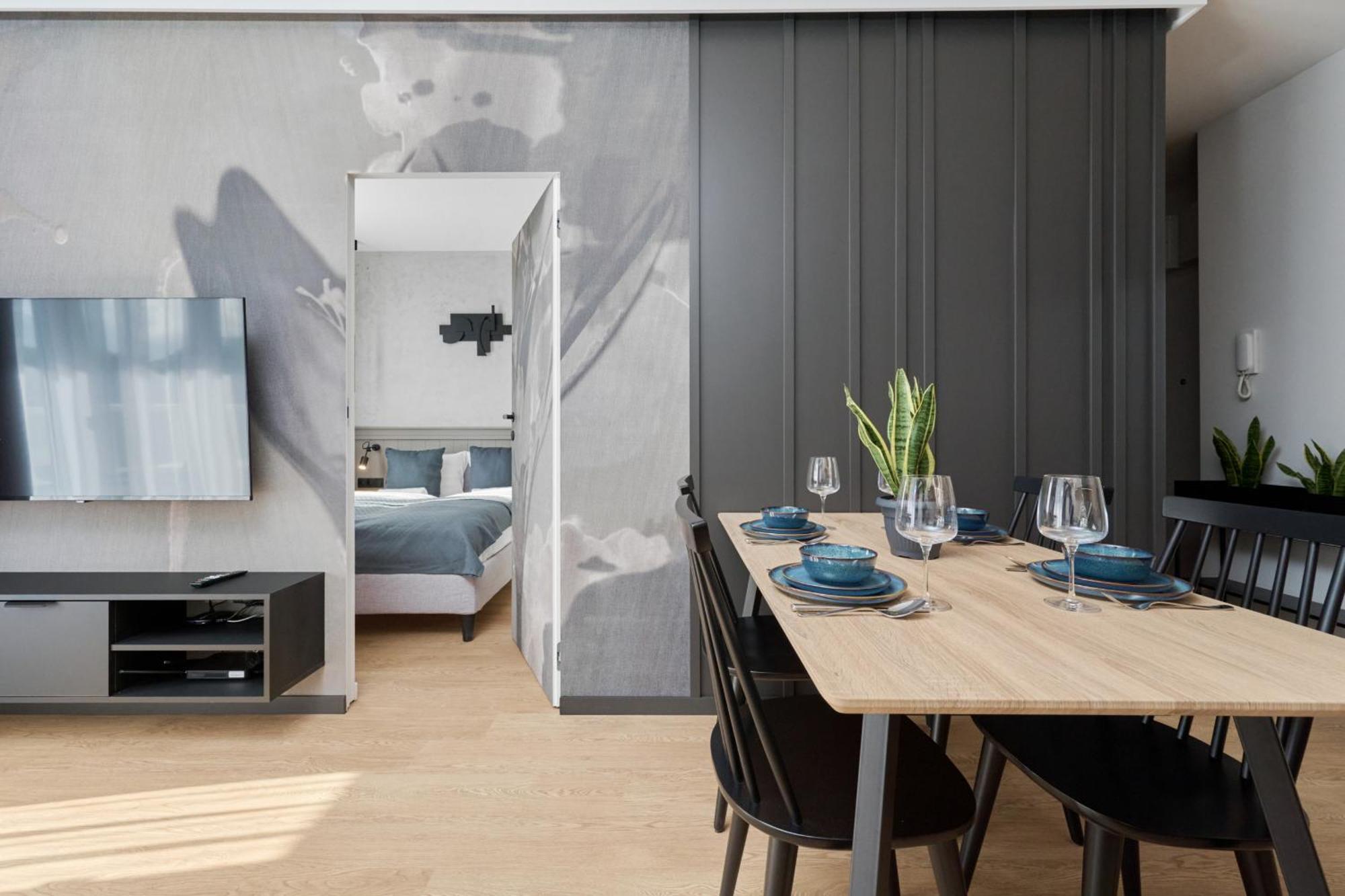 Ekskluzywny Apartament W Porcie Popowice - Fair Rentals Wrocław Kültér fotó
